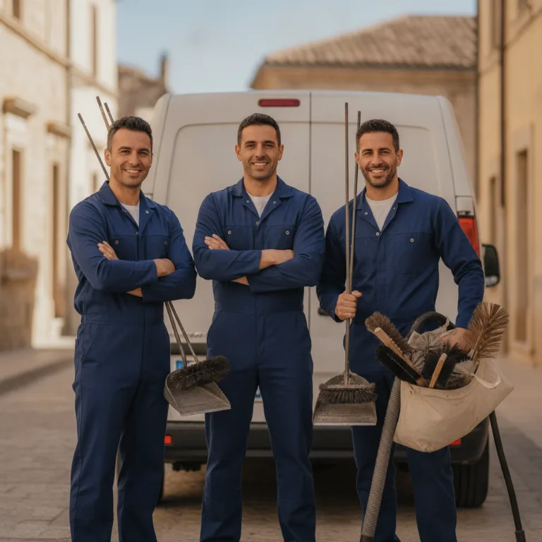 Deshollinador equipo en Santa Lucia